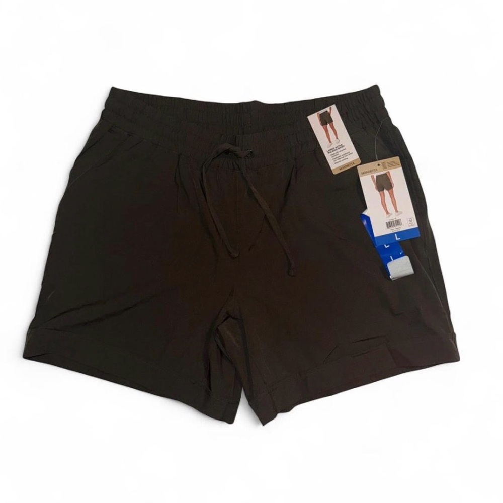 Burnt Olive Drawstring Casual Shorts